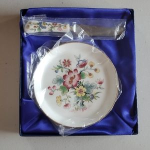 Coalport Bone China Ming Rose Spread Plate